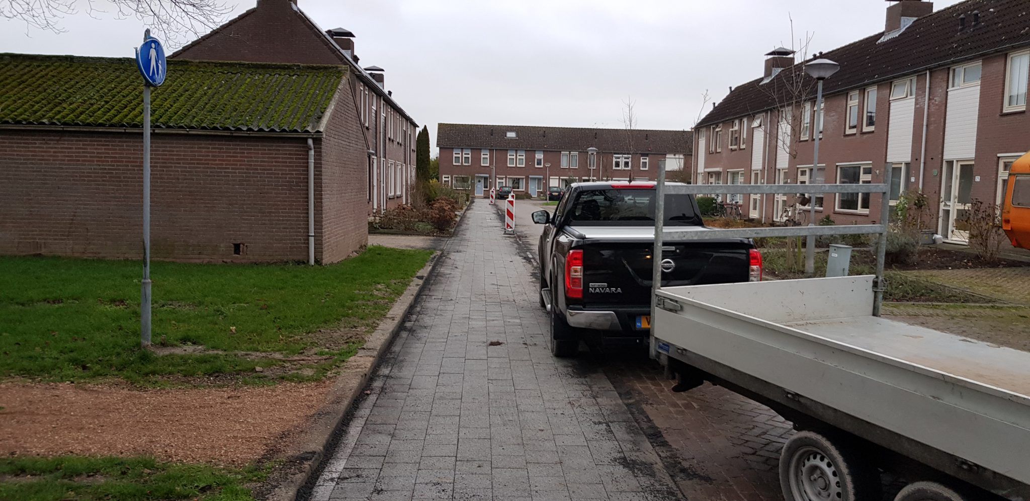 Parkeervakken Zwartebessestraat Krabbendijke